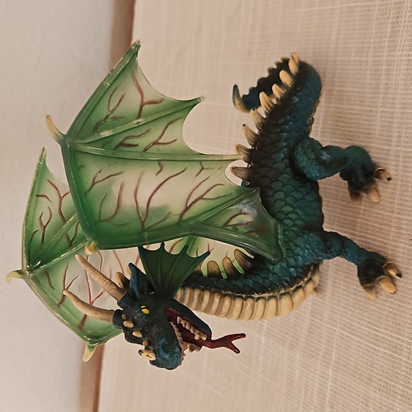 Vintage Schleich 2003 World of Knights Medieval Dragon Figure - Picture 8 of 10